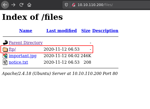 File directory (HTTP)