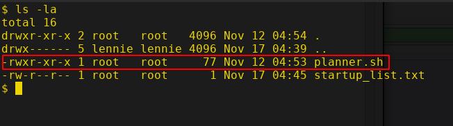 Image of scripts directory.